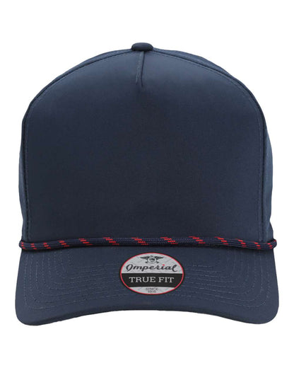 Imperial The Wrightson Cap 5054 #color_Navy/ Navy-Red