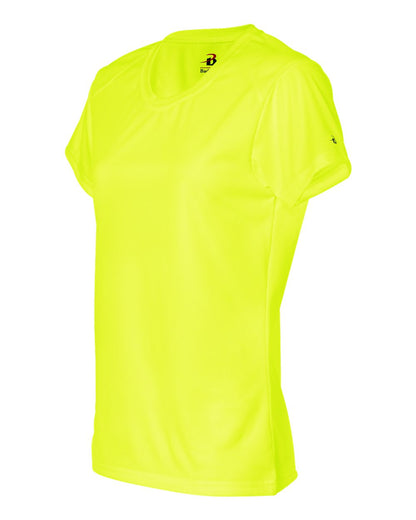 Badger Women’s B-Core T-Shirt 4160 #color_Safety Yellow