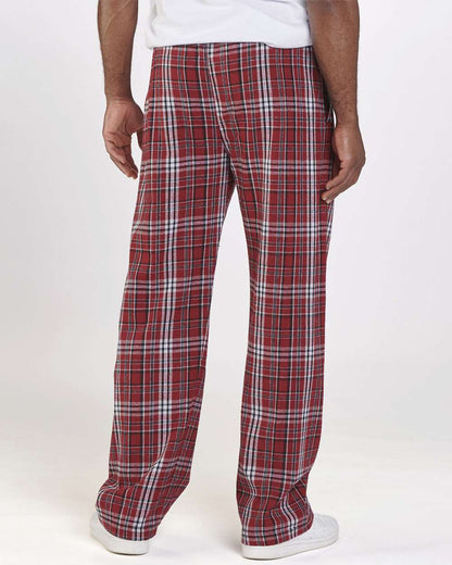 Boxercraft Harley Flannel Pants BM6624 #colormdl_Garnet/ Black Plaid