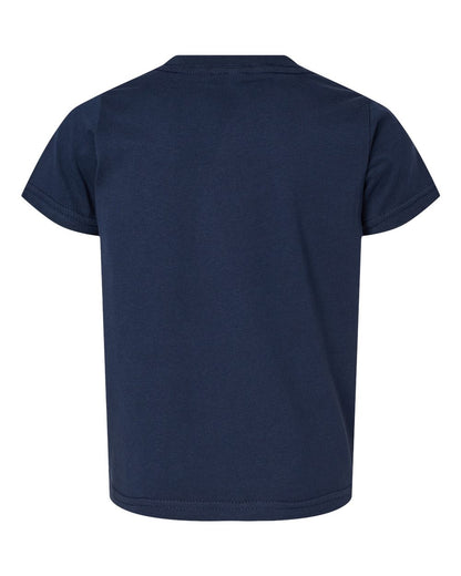 Rabbit Skins Toddler Fine Jersey Tee 3321 #color_Navy