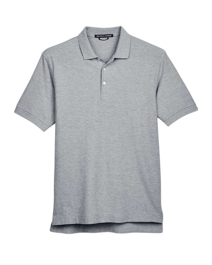 Devon & Jones Men's Pima Piqué Polo D100 #color_Grey Heather