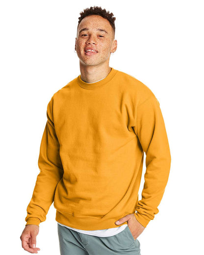 Hanes Unisex EcoSmart® Crewneck Sweatshirt P160 #color_Gold