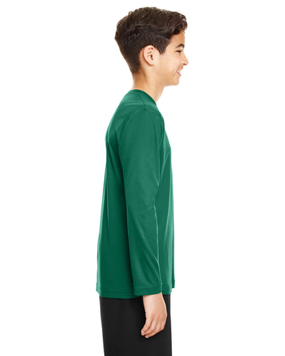 Team 365 Youth Zone Performance Long-Sleeve T-Shirt TT11YL #color_SPORT FOREST
