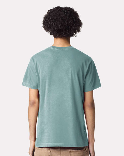 American Apparel Unisex Fine Jersey Tee 2001 #colormdl_Arctic