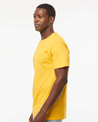 M&O Men's Gold Soft Touch T-Shirt 4800 #colormdl_Yellow