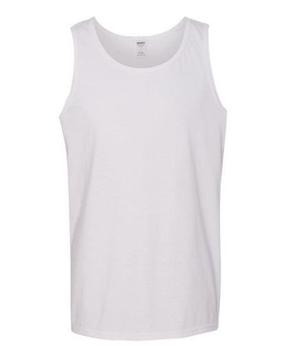 Gildan Unisex Heavy Cotton™ Tank Top 5200 #color_White