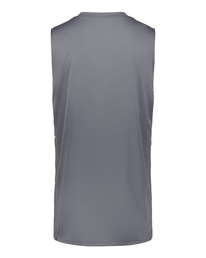 Augusta Sportswear Youth Alley-Oop Reversible Jersey 1167 #color_Graphite/ White