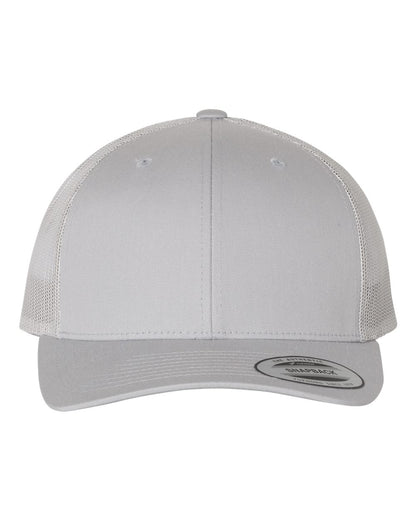 YP Classics Retro Trucker Cap 6606 #color_Silver