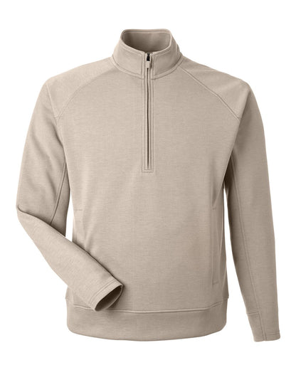 J. America Unisex Apex Fleece Quarter-Zip Sweatshirt 8751 #color_Mojave