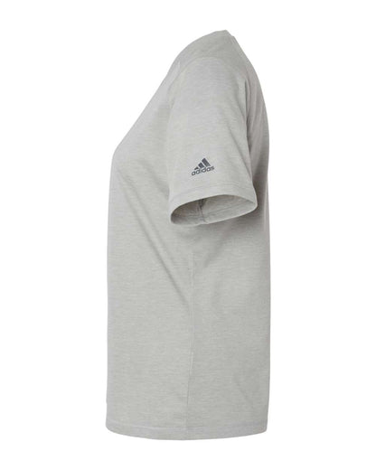 Adidas Women's Blended T-Shirt A557 #color_Medium Grey Heather