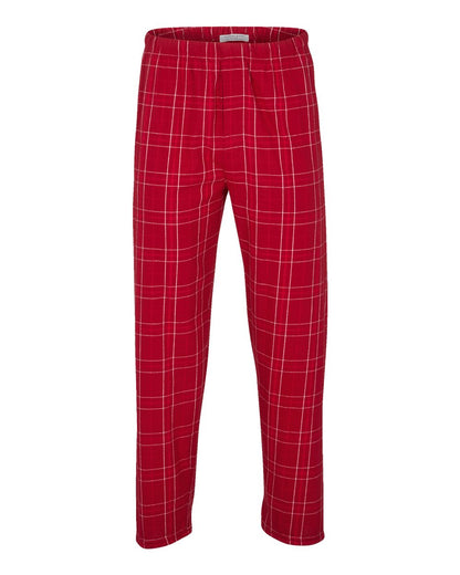 Boxercraft Harley Flannel Pants BM6624 #color_Crimson Field Day Plaid