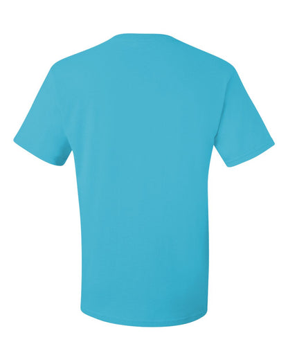 JERZEES Unisex Dri-Power® 50/50 T-Shirt 29MR #color_Aquatic Blue