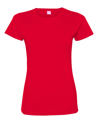 LAT Women's Fine Jersey Tee 3516 #color_Red