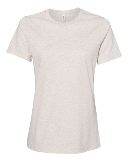 BELLA + CANVAS Women’s Relaxed Fit Heather CVC Tee 6400CVC #color_Heather Prism Natural