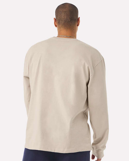 BELLA + CANVAS Unisex 7.5 oz Heavyweight Long Sleeve Tee 4651 #colormdl_Dust