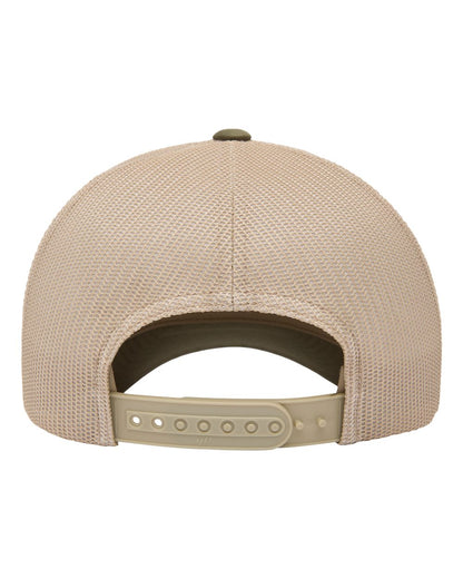 YP Classics Elite Cap 6601 #color_Moss Green/ Khaki