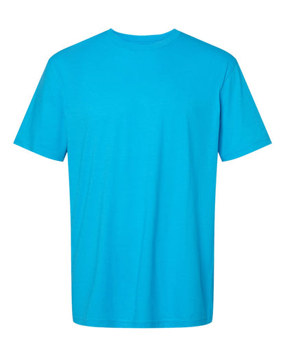 Gildan Unisex Softstyle® CVC T-Shirt 64000CVC #color_Caribbean Mist