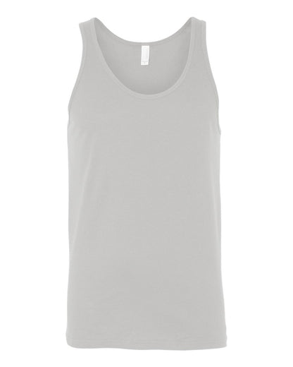 BELLA + CANVAS Jersey Tank 3480 #color_Silver