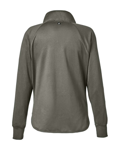 Swannies Women's Ellis Snap Neck Pullover SWE400L #color_Olive