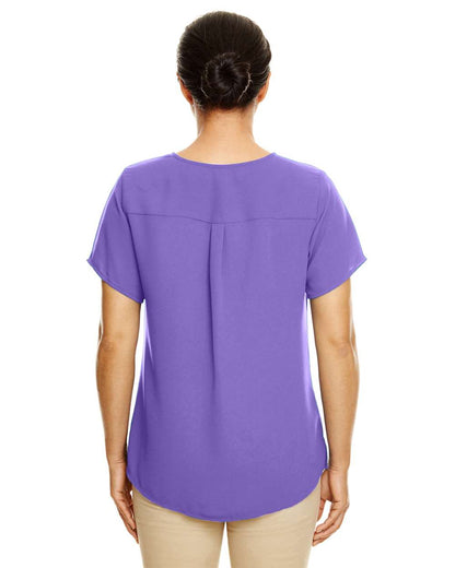 Devon & Jones Women's Perfect Fit™ Crepe Blouse DP612W #colormdl_Grape