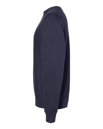 Independent Trading Co. Unisex Legend Premium Heavyweight Cross-Grain Crewneck Sweatshirt IND5000C #color_Classic Navy