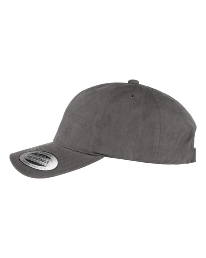 YP Classics Structured Brushed Twill Cap 6363V #color_Dark Grey