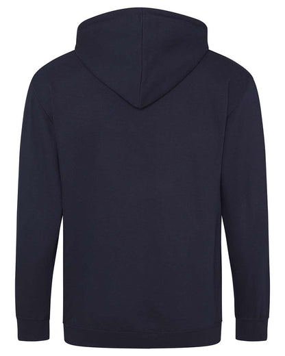 AWDis Unisex Midweight College Full-Zip Hooded Sweatshirt JHA050 #color_Oxford Navy