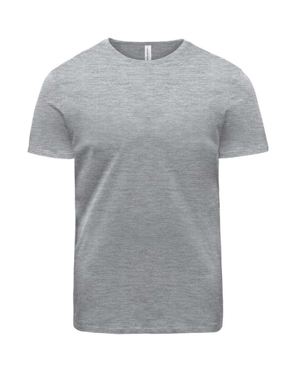 Threadfast Apparel Unisex Ultimate T-Shirt 180A #color_Heather Grey