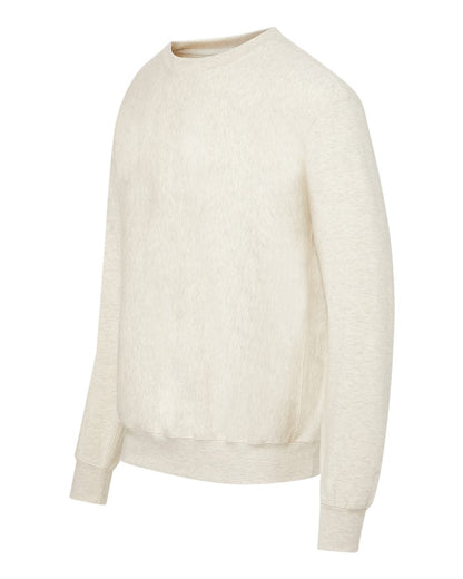 MV Sport Unisex Pro-Weave® Crewneck Sweatshirt 496 #color_Oatmeal