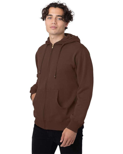 econscious Unisex Heritage Full-Zip Hooded Sweatshirt EC5650 #colormdl_Earth