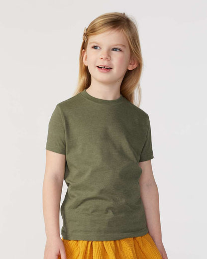 Rabbit Skins Toddler Fine Jersey Tee 3321 #colormdl_Vintage Military Green