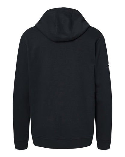 Adidas Unisex Fleece Hooded Sweatshirt A432 #color_Black