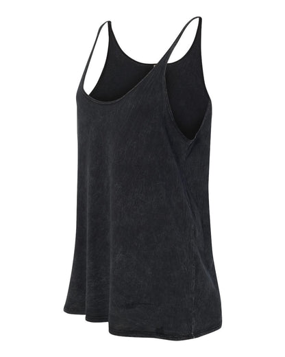 BELLA + CANVAS Women's Slouchy Tank 8838 #color_Black Mineral Wash