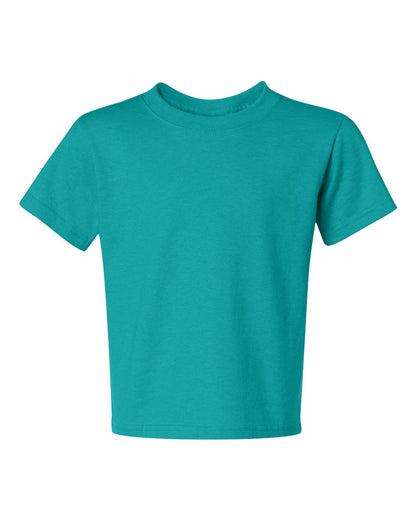 JERZEES Youth Dri-Power® 50/50 T-Shirt 29BR #color_Jade