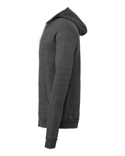 BELLA + CANVAS Sponge Fleece Hoodie 3719 #color_Dark Grey Marble