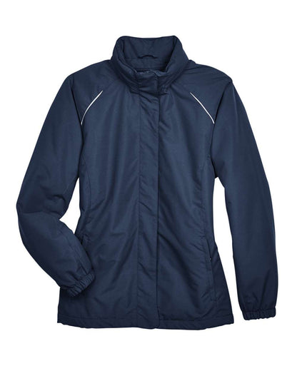 CORE365 Women's Profile Fleece-Lined All-Season Jacket 78224 #color_Classic Navy