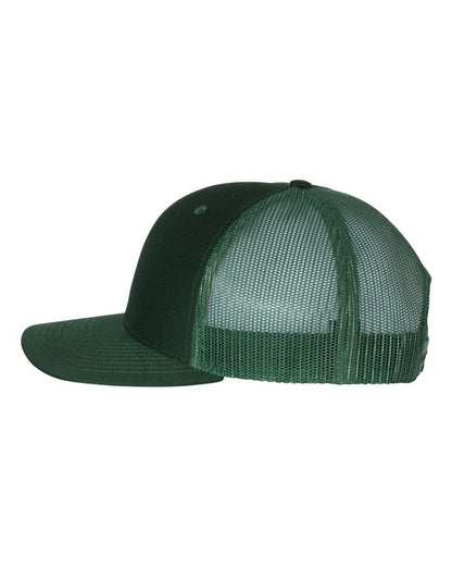 Richardson Snapback Trucker Cap 112 #color_Dark Green