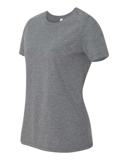 BELLA + CANVAS Women’s Relaxed Fit Heather CVC Tee 6400CVC #color_Deep Heather