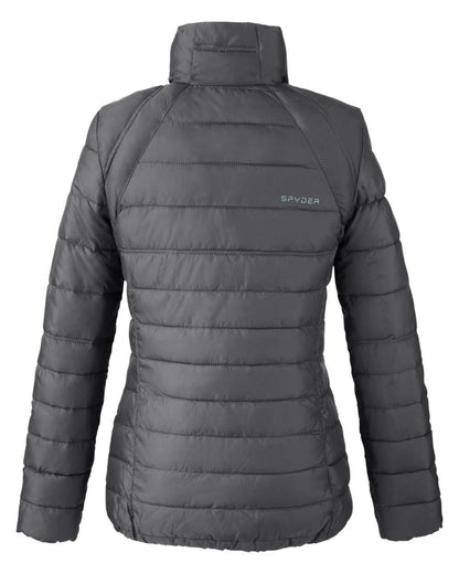 Spyder Women's Insulated Puffer Jacket 187336 #color_Polar/ Alloy