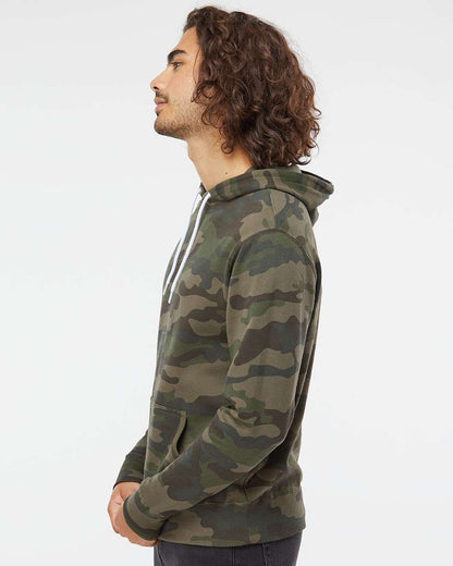 Independent Trading Co. Unisex Lightweight Hooded Sweatshirt AFX90UN #colormdl_Forest Camo