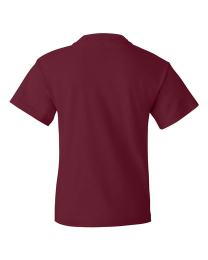 Fruit of the Loom HD Cotton Youth Short Sleeve T-Shirt 3930BR #color_Cardinal