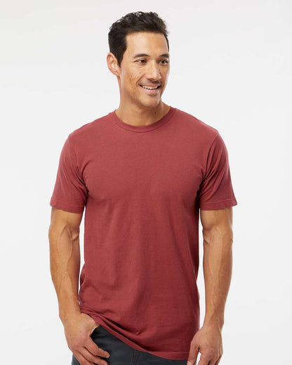 M&O Unisex Vintage Garment-Dyed T-Shirt 6500M #colormdl_Crimson