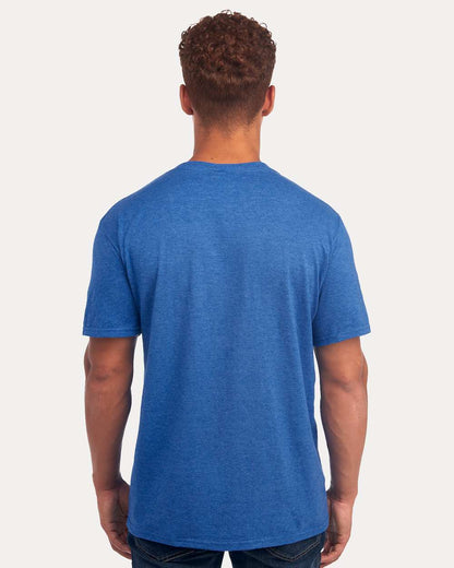 JERZEES Premium Blend Ring-Spun T-Shirt 560MR #colormdl_Retro Heather Royal