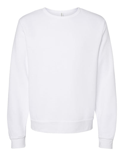 BELLA + CANVAS Sponge Fleece Classic Crewneck Sweatshirt 3911 #color_White