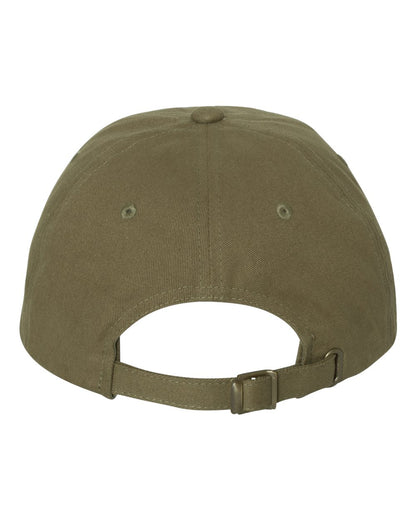 YP Classics Peached Cotton Twill Dad Hat 6245PT #color_Loden