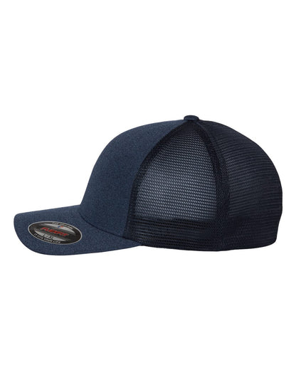 Flexfit Unipanel™ Trucker Cap 5511UP #color_Melange Navy