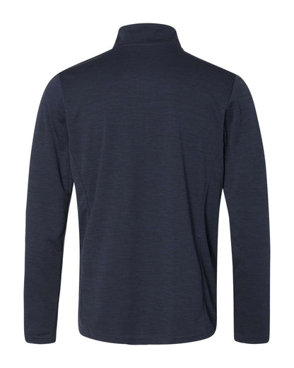 Russell Athletic Men's Striated Quarter-Zip Pullover QZ7EAM #color_Navy
