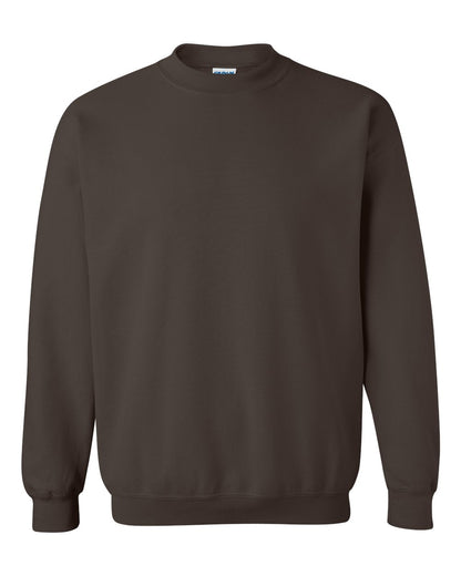 Gildan Unisex Heavy Blend™ Crewneck Sweatshirt 18000 #color_Dark Chocolate