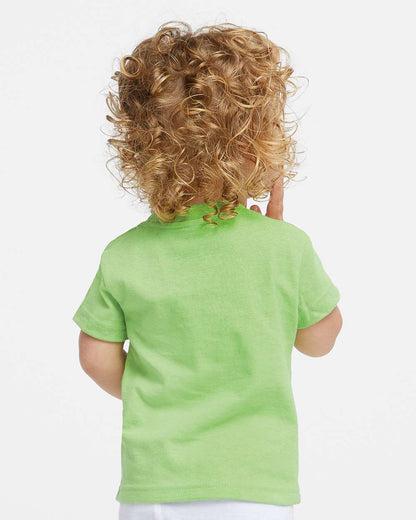 Rabbit Skins Infant Cotton Jersey Tee 3401 #colormdl_Key Lime