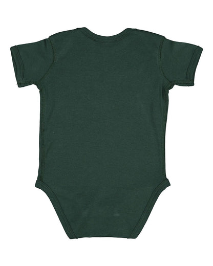 Rabbit Skins Infant Baby Rib Bodysuit 4400 #color_Forest